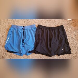 SOLD.  Nike Mens running shorts bundle 2 pairs